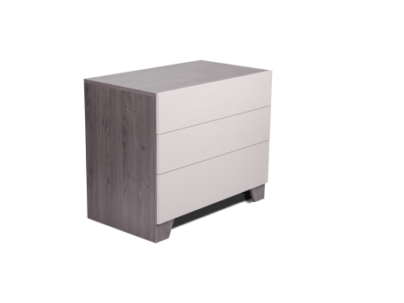 Τουαλέτα 3 συρτάρια CHANCE 90x52x75 DIOMMI 45-718